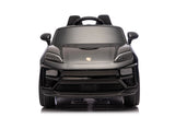 Licensed Porsche Macan Turbo EV 24V Kids Ride-On Car(FR6699) | Upgraded Motors, Leather Seat, Side Doors