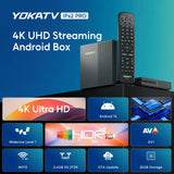 YOKATV IPx2 PRO 4K UHD Streaming Android Box