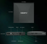 YOKATV IPx3 4K UHD Streaming Android TV Box