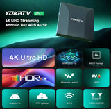 YOKATV IPx3 4K UHD Streaming Android TV Box