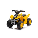 Yellow Mini CAT ATV 6V Ride-on