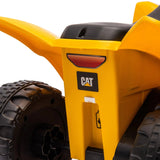 Yellow Mini CAT ATV 6V Ride-on