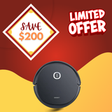 Ecovacs Deebot U2SE Robot Vacuum Cleaner-Open Box