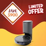 Ecovacs N8 Pro Robot Vacuum and Mop Cleaner-Open Box
