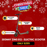 Segway Zing E12 - Electric Scooter (Open Box)
