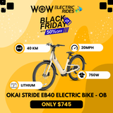 OKAI Stride EB40 Electric Bike - OB