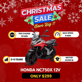 Honda NC750X  12V Kids Ride On Electric Motorcycle, Licensed (ZB-2306)