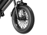 Heybike R16 Compact Fat Tire E-Bike | 2000W High-Torque Motor | 80 Nm Torque & Dual Suspension