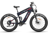 FreeSky Alaska Pro M-520 Black Dual Battery 3000W Fat Tire Electric Mountain eBike 160-Mile Range – WOW Electric Rides Calgary Alberta Canada