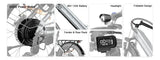 Blutron EB750S Folding Ebike Open Box