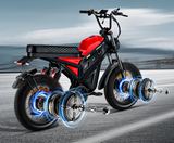 Cheetah MT-380 Dual Motor Electric Bike | 4000W AWD | 193–322KM Range | Fat Tire Electric Motorbike Calgary Alberta Canada