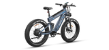 FreeSky Alaska Pro M-520 Blue Dual Battery 3000W All-Terrain Fat Tire eBike 26-Inch Full Suspension – WOW Electric Rides Calgary Alberta Canada