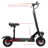 FREEBOY J01 Electric Scooter – 800W Off-Road E-Scooter with Seat | WOW Electric Rides Calgary