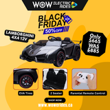 Lamborghini 4X4 12V 2-Seater Kids Ride On E-Car with Remote Control (Original Licensed)