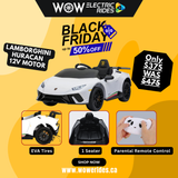 Lamborghini Huracan 4X4 1-Seater 12V Electric Kids Ride on Car (S308)