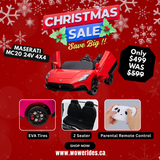 Maserati MC20 24V 4x4 2-Seater Kids Ride on Car with Leather Seat Rubber Wheel, Licensed (S315 )