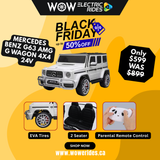 Mercedes Benz G63 AMG G Wagon 4x4 24V 2-Seater Kids Ride on Car (S307)