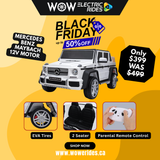 Mercedes Benz Maybach 4X4 12V 1-Seater-Kids' Ride On SUV (FR7710)