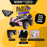 Slingshot 4X4 12V 2-Seater- Kids Ride On ATV (JCR888)